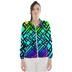 Background Texture Colour Women s Windbreaker