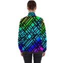 Background Texture Colour Women s High Neck Windbreaker View2