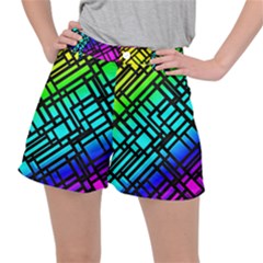 Background Texture Colour Ripstop Shorts