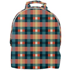 Texture Red Mini Full Print Backpack