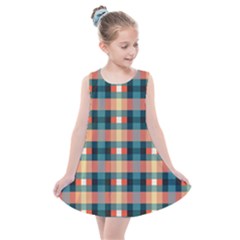 Texture Red Kids  Summer Dress