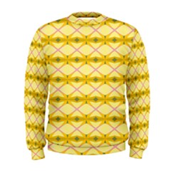 Pattern Pink Yellow Men s Sweatshirt