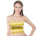 Pattern Pink Yellow Tube Top View1