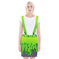 Slimed Braces Suspender Skirt by VeataAtticus