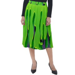 Slimed Classic Velour Midi Skirt  by VeataAtticus