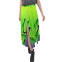 Slimed Velour Split Maxi Skirt View1