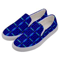 Ab 64 1 Men s Canvas Slip Ons by ArtworkByPatrick