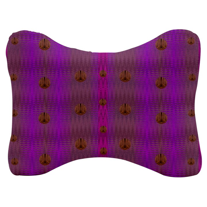 Peace Is Cool Again And Decorative Velour Seat Head Rest Cushion