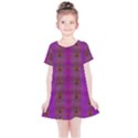 Peace Is Cool Again And Decorative Kids  Simple Cotton Dress View1