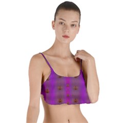 Peace Is Cool Again And Decorative Layered Top Bikini Top 