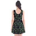 Outer Space Alien Black Scoop Neck Skater Dress View2