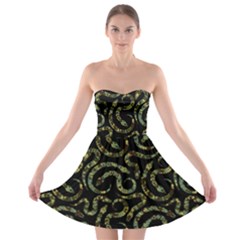 Reptile Snake Strapless Bra Top Dress