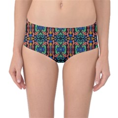 Ab 65 Mid-waist Bikini Bottoms by ArtworkByPatrick