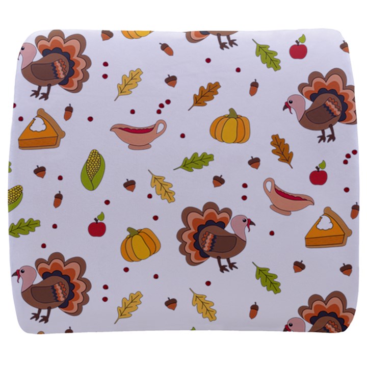 Thanksgiving Turkey pattern Back Support Cushion