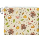 Thanksgiving Turkey pattern Canvas Cosmetic Bag (XXXL) View1