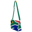 South Africa Flag Shoulder Bag with Back Zipper View2