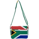 South Africa Flag Shoulder Bag with Back Zipper View3