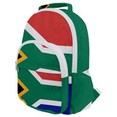 South Africa Flag Rounded Multi Pocket Backpack by FlagGallery