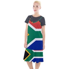 South Africa Flag Camis Fishtail Dress by FlagGallery