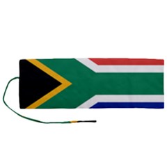 South Africa Flag Roll Up Canvas Pencil Holder (m)