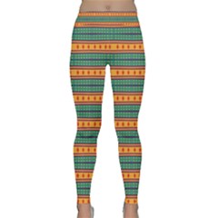 Background Texture Fabric Classic Yoga Leggings