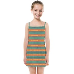 Background Texture Fabric Kids  Summer Sun Dress