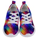 Abstract Background Colorful Pattern Kids  Lightweight Sports Shoes View1