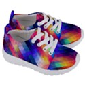 Abstract Background Colorful Pattern Kids  Lightweight Sports Shoes View3