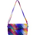 Abstract Background Colorful Pattern Removable Strap Clutch Bag View1