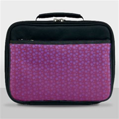 Background Polka Pattern Pink Lunch Bag