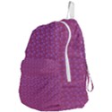 Background Polka Pattern Pink Foldable Lightweight Backpack View4