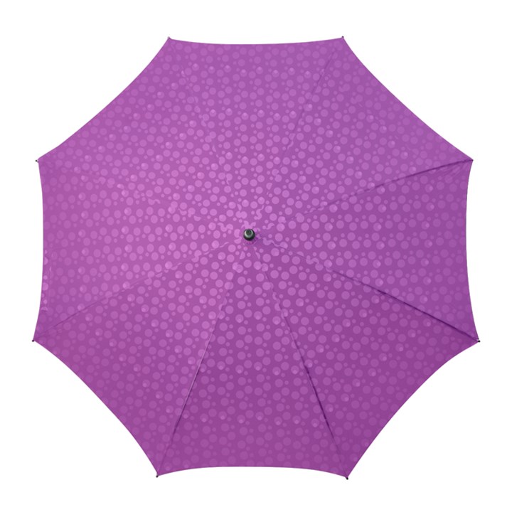 Background Polka Pink Golf Umbrellas