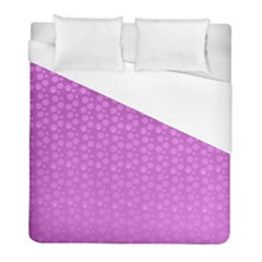 Background Polka Pink Duvet Cover (full/ Double Size) by HermanTelo