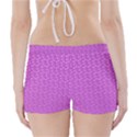 Background Polka Pink Boyleg Bikini Wrap Bottoms View2