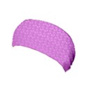 Background Polka Pink Yoga Headband View1