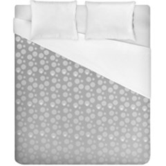 Background Polka Grey Duvet Cover (california King Size)