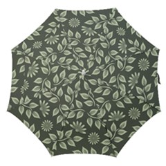 Flowers Pattern Spring Nature Straight Umbrellas