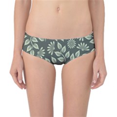 Flowers Pattern Spring Nature Classic Bikini Bottoms