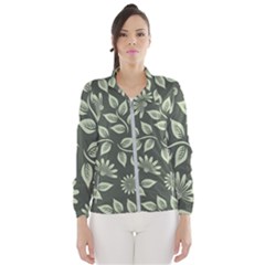 Flowers Pattern Spring Nature Women s Windbreaker