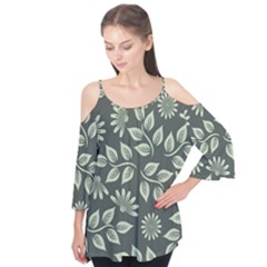 Flowers Pattern Spring Nature Flutter Tees