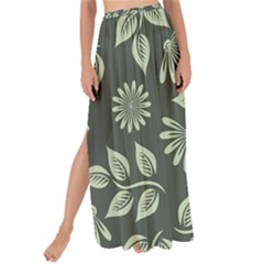 Flowers Pattern Spring Nature Maxi Chiffon Tie-up Sarong