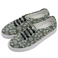 Flowers Pattern Spring Nature Women s Classic Low Top Sneakers