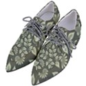 Flowers Pattern Spring Nature Women s Pointed Oxford Shoes View2