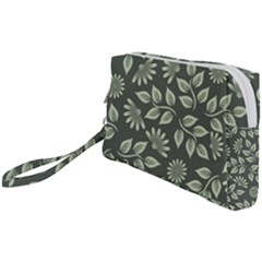 Flowers Pattern Spring Nature Wristlet Pouch Bag (small) by HermanTelo