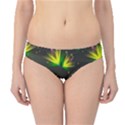 Floral Abstract Lines Hipster Bikini Bottoms View1