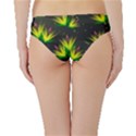 Floral Abstract Lines Hipster Bikini Bottoms View2