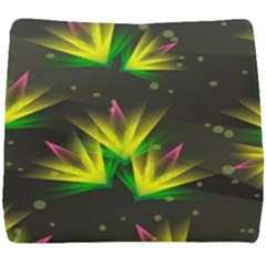 Floral Abstract Lines Seat Cushion by HermanTelo