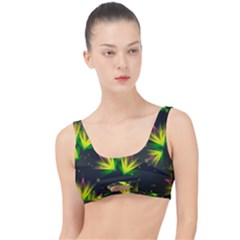 Floral Abstract Lines The Little Details Bikini Top