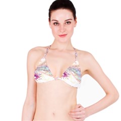 Music Notes Abstract Bikini Top