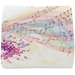 Music Notes Abstract Seat Cushion by HermanTelo